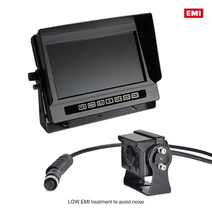 Pjauto 7 inch màn hình Màn hình Kit không thấm nước Rear <span class=keywords><strong>View</strong></span> chiếu hậu ủng hộ bãi đậu xe đảo ngược Camera cho xe tải - Product Image 5