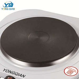<span class=keywords><strong>Plaque</strong></span> chauffante électrique portable 1500W à chauffage rapide, brûleur unique en <span class=keywords><strong>fonte</strong></span> de 185mm pour table - Product Image 4