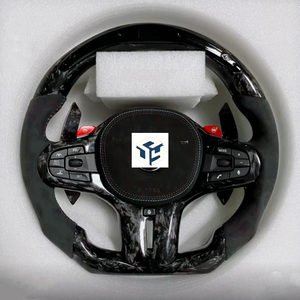 Volante de Fibra de Carbono para BMW G20 G30 G20 G80 G21 G22 G31 G32 G11 M3 M4 M5 330i <span class=keywords><strong>330e</strong></span> 340i 440i, Volante con LED - Product Image 5