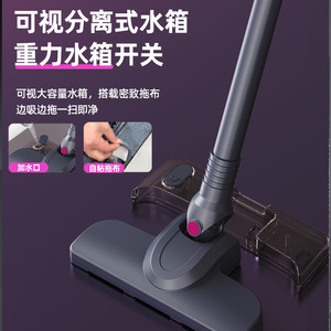 Aspiradora de mano inalámbrica MH-03 con depósito de polvo de 0.5L, cabezal de cepillo portátil con batería para eliminación de ácaros, para limpieza del hogar - Product Image 3
