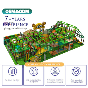 Centro de Juegos Infantil, Equipo de Juegos Suaves para Niños, Área de Juegos Interior con Toboganes y Piscinas de Pelotas para Centros Comerciales - Product Image 3