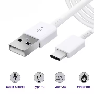 Hot bán Type-C USB sạc cáp 1.2m PVC nhanh cáp dữ liệu cho samsung loại C 1m Cáp dữ liệu phong cách ban đầu - Product Image 3