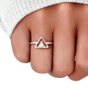 S925 Sterling Silber Kreuz ringe Religiöser Glaube Glaube Kreuz Zirkon Ring für Frauen Männer Geschenke - Product Image 5
