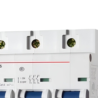 Disjoncteur miniature DZ47-125 100A 400V 6kA MCCB 1P 2P 3P 4P Montage sur rail DIN pour distribution électrique
