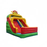 Thème Soleil de Haute Qualité pour Château Gonflable, Conception Amusante pour Enfants, Fête en Jardin Extérieur, Aire de Jeux, Location Commerciale, PVC