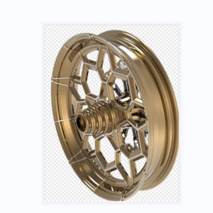 Nouvelles Adaptations de Moto INCA Personnalisées Moyeux/Jantes Dorés pour VRSCA V-ROD-Retrofit/Mise à Niveau Un An - Product Image 1