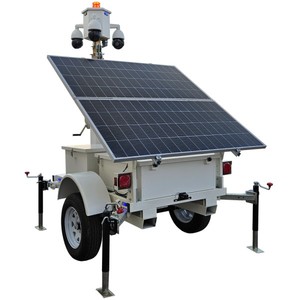 <b>Solar</b> <b>Generator</b> System <b>Solar</b> CCTV Camera Telecom Trailer - Product Image 1