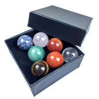 20MM runde Perlen Edelstein verschiedene Chakra-Heils ets