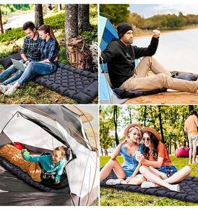 Portable Inflatable Camping Sleeping <b>Mat</b> With Pillow Air Pump Ultralight Outdoor Sleeping Pad for Hiking Travel - Product Image 5