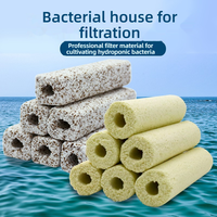 Matériau filtrant pour aquarium : Maison de bactéries nitrifiantes en anneaux céramiques pour la purification de l'eau