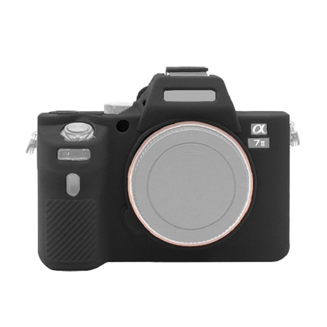 Factory Wholesale PULUZ Soft Silicone Camera Cover Protective Silicone Case for Sony ILCE-7MII / 7SMII / 7RMII