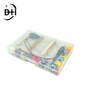 Kit de démarrage pour UNO R3 Mini, breadboard, LED, fils de liaison, bouton pour Arduino, kit DIY, éducation scolaire, laboratoire - Product Image 2