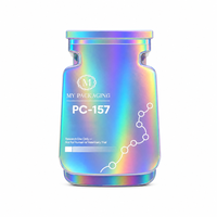 Scatola Personalizzata a Forma di Fiala per Peptidi |   Scatola Magnetica Rigida Opaca di Lusso con Inserto in EVA e Lamina d'Oro per Fiale da 3ml e 10ml