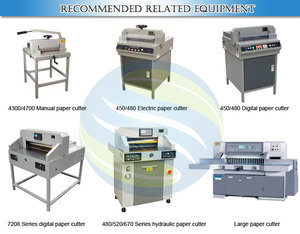 Machines de découpe de papier industrielles de haute précision 7208HD, découpeuse pour <span class=keywords><strong>scrapbooking</strong></span> avec moteur et composants PLC - Product Image 2