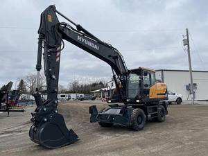 Excavadora de Ruedas Hyundai Hw210 Original con Motor Cummins, Excavadora Moderna a Bajo Precio, Nueva Excavadora de Ruedas Hyundai Hw210 - Product Image 2