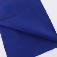 Tissu d'uniforme scolaire 97% coton 3% élasthanne, 250 GSM, poids moyen, respirant, écologique, résistant aux plis, teinture unie