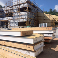 Casa Prefabricada Residencial de Diseño Personalizado, Moderna y de Lujo, de Dos Pisos, con Sistema de Paneles OSB SIP, Ahorro de Energía