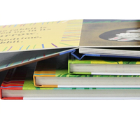 Servicios de Impresión de Libros de Aprendizaje para Niños a Todo Color Personalizados, Papel Kraft, Cartón Offset Recubierto, Materiales de Cartón Corrugado