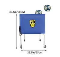 Portable Sport Balle Chariot Roues En Gros Équipement D'entraînement pour Basket-Ball Football Volley-Ball Balles De Tennis Panier À Rouler