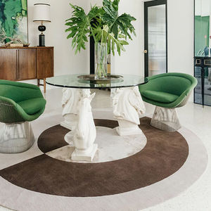 <span class=keywords><strong>Tapis</strong></span> <span class=keywords><strong>de</strong></span> chambre à coucher moderne et minimaliste, design <span class=keywords><strong>de</strong></span> luxe léger, décoration vintage pour la maison avec <span class=keywords><strong>bord</strong></span> circulaire - Product Image 2