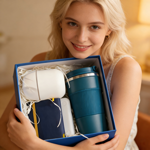 Premium Office Business Gift Custom Humidifier <b>Notebook</b> Tumbler Phone Holder Executive Gift <b>Set</b> - Product Image 1