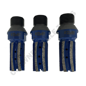 Fresa <span class=keywords><strong>CNC</strong></span> de diamante segmentado de calidad superior D22/25MM brocas de enrutador <span class=keywords><strong>CNC</strong></span> de diamante para agrandar agujeros de modelado - Product Image 1