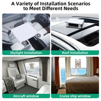 Support d'antenne à ventouse puissant pour toit ouvrant de voiture, accessoires intérieurs de véhicule, kit de montage pour lunette arrière de voiture pour Starlink Mini