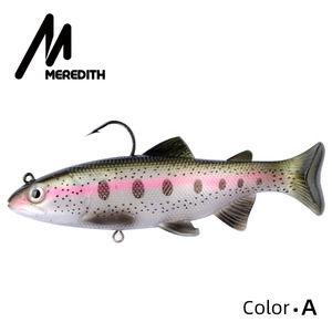 Leurre souple artificiel pour la pêche à la truite, 12cm/15cm, avec tête plombée et hameçon bionique - Product Image 5