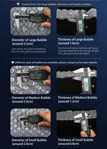 Película Protectora Reciclable de Primera Calidad, Ecológica, Relleno de Vacío, Resistente a Impactos, Rollo de Plástico de Burbujas Inflable - Product Image 4