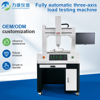Full Automatic XYZ Three Axis Load Curve Testing Machine Servo Driven High Accuracy Keystroke Force Stroke Resistance