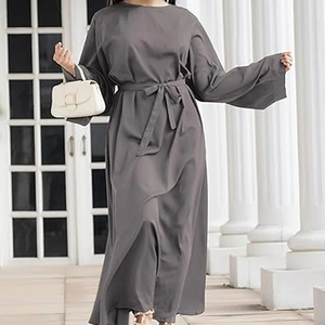 Abaya de prière en polyester à prix abordable |   Burqa simple une pièce à enfiler, vente en gros pour les détaillants - Product Image 3