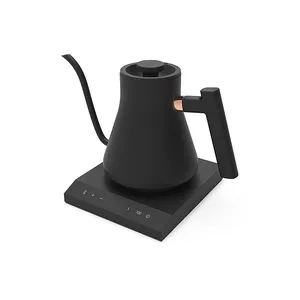 Ulalov Electric Boiling Gooseneck Kettle - Black 304 Stainless Steel -  Auto-Off