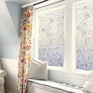 <span class=keywords><strong>Film</strong></span> de fenêtre statique pour la maison, autocollant de fenêtre statique givré pour la protection de la vie privée - Product Image 3