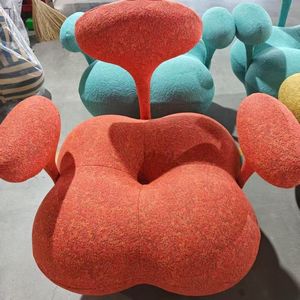 <span class=keywords><strong>Fauteuil</strong></span> Ballon en Velours Élégant et Luxueux, Canapé de Repos Créatif <span class=keywords><strong>pour</strong></span> Femme, Coussin de <span class=keywords><strong>Fauteuil</strong></span> Ballon Stylé <span class=keywords><strong>pour</strong></span> Réunions et Salles de Villa - Product Image 1