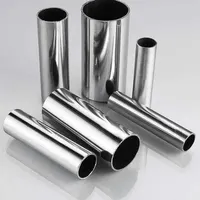 배관 파이프 라인 스틸 파이프 피팅 라운드 튜브 크기 tubos acero inoxidable 금속 파이프 대신 PVC