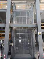 Monte-charge hydraulique vertical compact de 1000 kg pour entrepôt et magasin