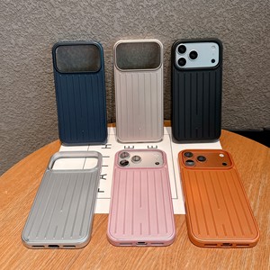 เคสโทรศัพท์สำหรับ iPhone 18 Pro Max 2026 รุ่นใหม่ วัสดุอะลูมิเนียมอัลลอยด์ ใช้ได้กับ iPhone 17 16 15 14 13  แบบ <span class=keywords><strong>Rimowa</strong></span> - Product Image 1
