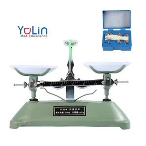 Teaching supplies Physics experiment weight measuring balance with different weights set accurate measuring tools