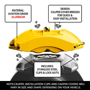 Couvercle d'<span class=keywords><strong>étrier</strong></span> de frein pour <span class=keywords><strong>BMW</strong></span> Tesla et Honda, 12 pièces, usine d'origine - Product Image 3