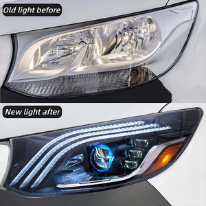 Fari Diurni Migliorati per Mercedes <span class=keywords><strong>Sprinter</strong></span> W907 2019, Nuovi Accessori <span class=keywords><strong>Auto</strong></span> 12V, Luci Diurne Abbaglianti/Anabbaglianti, Lampadine H4 5000K 25W 8000 - Product Image 6