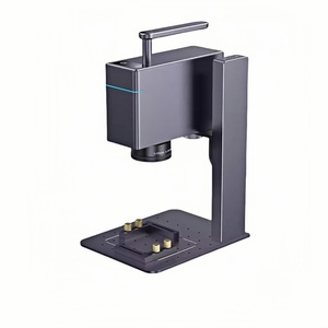 Graveur laser à fibre mini puissant 10 kW, résolution 4K, haute précision, rotation à 360°, machine de gravure portable DIY pour métal - Product Image 1