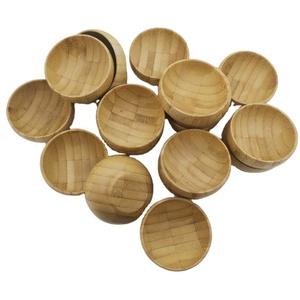 Mini cuenco para mezclar cuidado de la piel desechable respetuoso con el medio ambiente al por mayor, cuenco para mascarilla facial, cuchara cosmética personalizada, bricolaje, belleza, bambú plano - Product Image 4