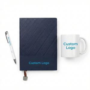 Promotional Personalized Corporate Kit Notebook Ceramic Mug <b>Pen</b> Business Gift Box Set Custom Logo Office Guest Gift Set - Product Image 3