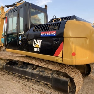 รถขุดตีนตะขาบ Caterpillar รุ่น 318d2 มือสองจากญี่ปุ่น น้ำหนัก 18 ตัน ปี 2023 พร้อมหัวเจาะและปั๊มไฮดรอลิก ขาย - Product Image 1