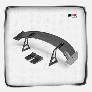สปอยเลอร์หลังคาร์บอนน้ำหนักเบา EPA Type R2H GT สำหรับ Elantra Avante CN7 21 พร้อมแผ่นยึดแบบ Flat End Plate Bolt‑On สำหรับตกแต่งภายนอกแบบสปอร์ต - Product Image 1