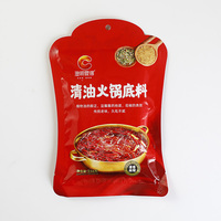 Wholesale Clear Oil Hot Pot Soup Base Seasoning 238g Spicy Condiments