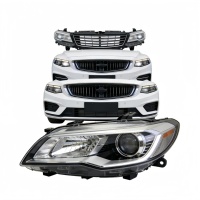 Phares automobiles YUCHI 12V pour Geely Haoyue Okavango modèle 2020-2022 avec qualité d'usine d'origine 4000 Lumens 3000K