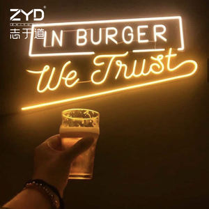 Luz de cuerda de neón LED Flexible inastillable, bajo calor, segura para habitación de niños, guardería, decoración interior, letrero de neón - Product Image 5