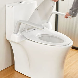 Accoudoir de chaise confortable en alliage d'aluminium pour personnes handicapées handicapé <span class=keywords><strong>auxiliaire</strong></span> accoudoir de toilette en alliage d'aluminium pour personnes âgées - Product Image 2