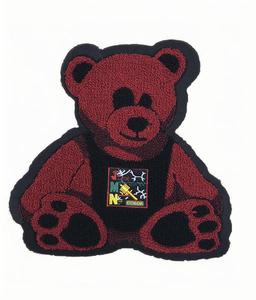 2024 sıcak satış özel Logo ücretsiz 3D işlemeli şönil isı mühür düzensiz giysi yama havlu kol bandı özel dekorasyon - Product Image 6